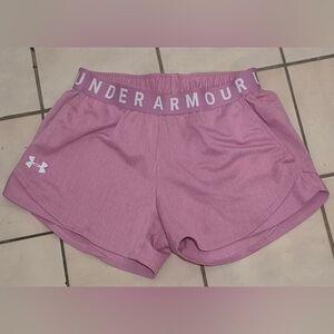 Under Armour HeatGear Loose Fit Running Shorts – Mauve Pink (XS)